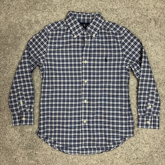 Ralph Lauren Other - Ralph Lauren Shirt Boys 6 Plaid Button Up Classic Dinner Party Vacation Family